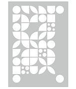 Šablóna na maľovanie Bauhaus